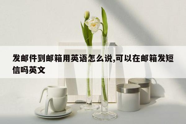 发邮件到邮箱用英语怎么说,可以在邮箱发短信吗英文