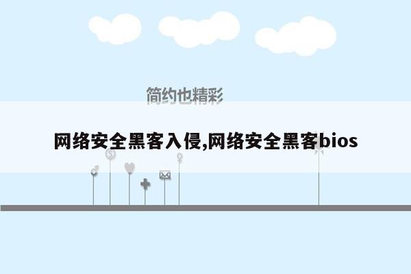 网络安全黑客入侵,网络安全黑客bios