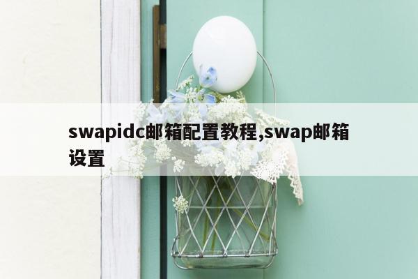 swapidc邮箱配置教程,swap邮箱设置