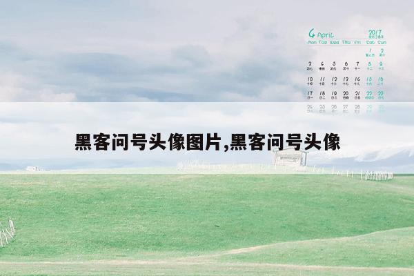 黑客问号头像图片,黑客问号头像