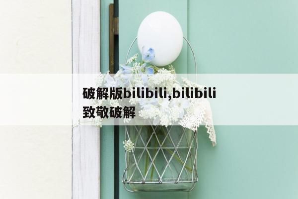 破解版bilibili,bilibili致敬破解