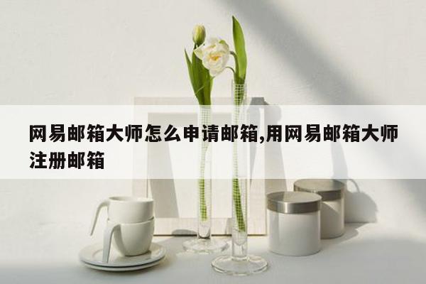 网易邮箱大师怎么申请邮箱,用网易邮箱大师注册邮箱