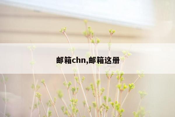 邮箱chn,邮箱这册